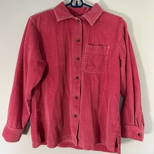 L.L. Bean Women's Vibrant Pink Corduroy Jacket